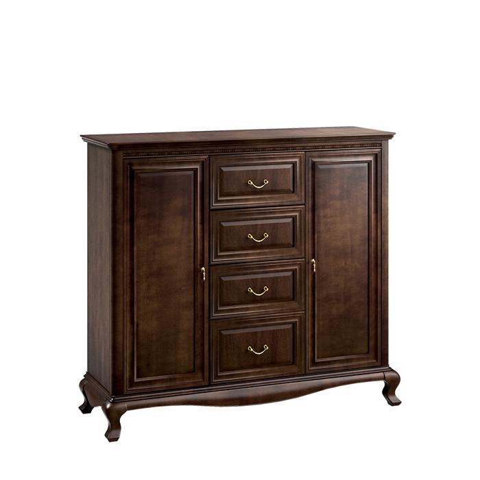Klassische Kommode Kommoden Echtholz Holz Schrank Massivholz Handarbeit