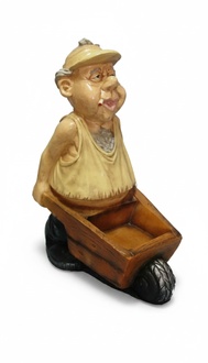 Vase + Statuen Blumenvase Vasen Deko Blumentopf Dekoration Töpfe Figur