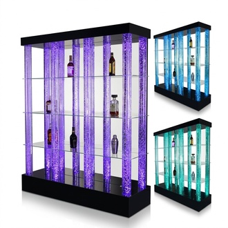 Verkaufs regal Regale Wasserwände Wand Bar Flaschen Wasserwände