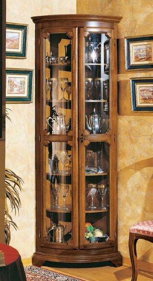 Schränke Vitrinen Glas Schrank Echtholz Vitrine Wohnzimmer Möbel Anrichte