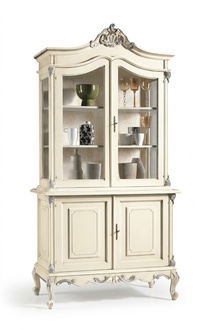 Vitrine Anrichte Schrank Glas Design Schränke Italienische Möbel