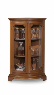 Vitrine Italienische Möbel Vitrinen Anrichte Schrank Glas Design Schränke