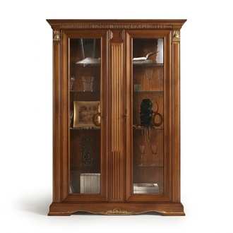 Vitrine Schrank Vitrinen Wohnzimmer Schau Schränke Design Barock Rokoko Italien