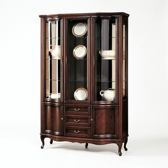 Vitrine Schrankvitrine Sammlerschrank Vitrinenschrank Glasdisplay Regalvitrine