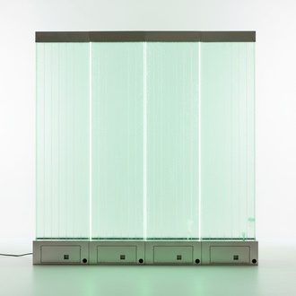 Wandpaneel LED Wasserwand Wasser Wände Wasser Blasen Wand