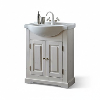 Waschbecken Waschtisch Keramik Becken Badezimmer Waschtische 66cm