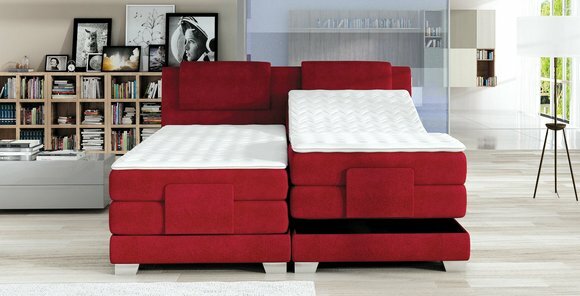 BOXSPRINGBETT DESIGN BETT TOPPER FEDERKERN DOPPELBETT POLSTERBETT ELEKTRISCH
