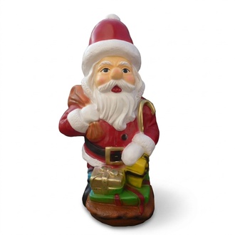 Weihnachtsmann Figur Statue Deko Figuren Dekoration Nikolaus Skulptur