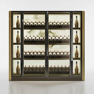 Weinarchiv Weinmöbel Weinregal Flaschenregal Weinschrank Weinlagerregal