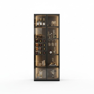 Weinschrank Schrank Weinregal Glasschrank Weinkühlschrank Flaschenregal