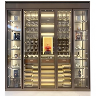Weinschrank Weinkühlschrank Weinablage Weinmöbel Flaschenregal Weinlagergerät