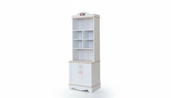 Weißer Moderner Bücherregal Designer Bücherschrank Kinderregal Holzmöbel