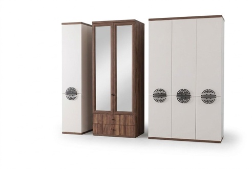 Weißer Schlafzimmer Kleiderschrank Holzmöbel Designer Moderner Schrank