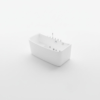 Whirlpool Badewanne Badewanne für Badezimmer Whirlwanne für 1 Personen