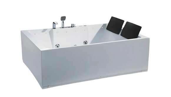 Whirlwanne Hydromassagewanne Whirlpool Blubberbad Spa-Bad Sprudelbad 180x120 cm