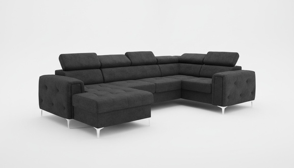 Wohnlandschaft Design Ecksofa Textil Couchen Sofas U Form Sofa Couch Polster Neu
