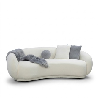 Wohnlandschaft Sofa Dreisitzer Couch Modern Komfortabel Elegant