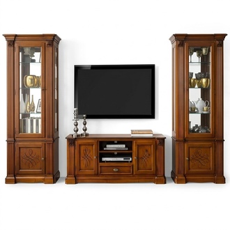 Wohnzimmer Antik Stil Holz Kommode rtv schrank tv Italienische Barock Stil