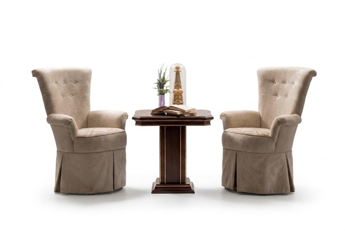 Wohnzimmer Couchtisch Beistelltisch Tisch Echtes Holz Arredoclassic Barock