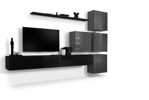 Wohnzimmer Design Komplett Wohnwand Wandschrank Luxus Garnitur Schrank