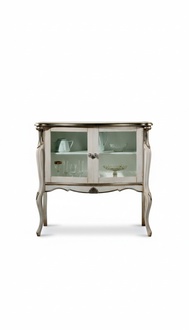 Wohnzimmer Italienische Möbel Klassische Barock Kommode Holz Sideboard