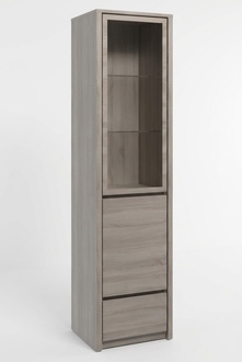 Wohnzimmer Möbel Moderne Holz Glas Vitrine Glasschrank Schrank Vitrinen Neu
