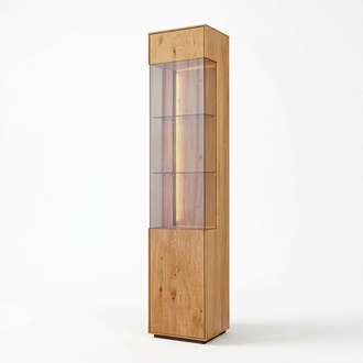 Wohnzimmer Vitrine Anrichte Holz Schränke Möbel Anrichte Glas Schrank