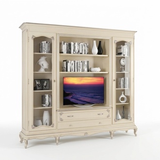 Wohnzimmer Wandregal tv Schrank Schränke Regal Holz Wohnzimmer Möbel Regale