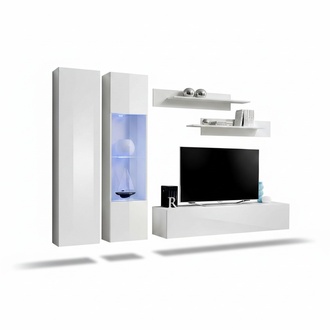 Wohnzimmermöbel Wandregale Designer Wohnwand Modern Komplett Möbel