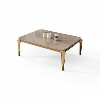 Wohnzimmertisch Sofatisch Beistelltisch Couchttisch Wohnzimmer Gold