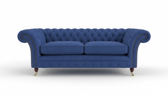 XXL Big Sofa 3 Sitzer Couch Chesterfield Polster Sitz Garnitur Leder