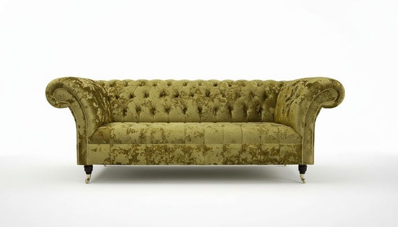 XXL Big Sofa 3 Sitzer Couch Chesterfield Polster Sitz Garnitur Leder