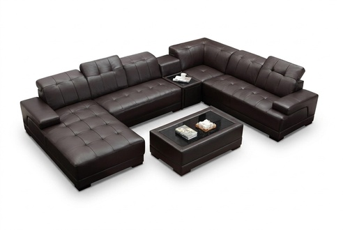 XXL Leder Big Wohnzimmer Sofa Couch Ecksofa Sofas Couchen Polster