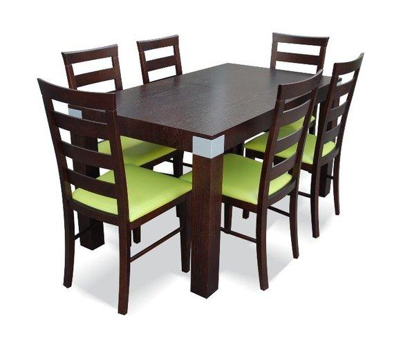 Essgruppe Esstisch Tisch mit 6 x Stühlen Model Z04