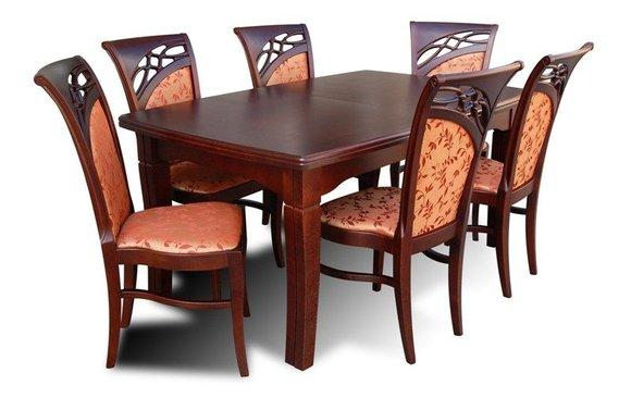 Essgruppe Esstisch Tisch mit 6 x Stühlen Model Z29