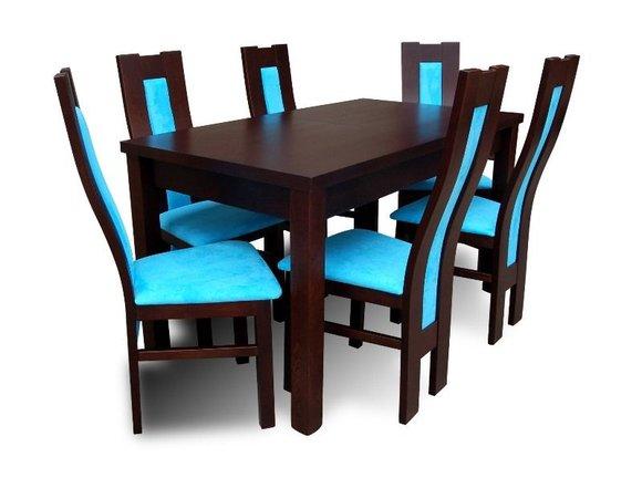 Essgruppe Esstisch Tisch mit 6 x Stühlen Model Z31