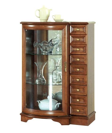 Klassische Vitrine Kommode Kommoden Kommodenschrank Schrank Vitrinen