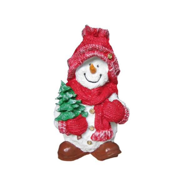 Weihnachtsmann Figur Statue Aussenleuchte Dekoration Nikolaus Skulptur
