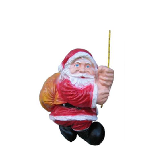 Weihnachtsmann Nikolaus Weihnachts 32cm Dekoration Schlitten Figur Statue