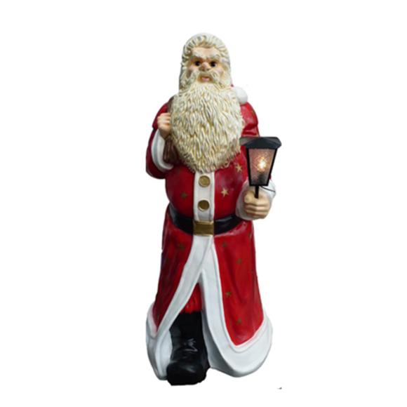 Weihnachtsmann Figur Statue Deko Figuren Dekoration Nikolaus Skulptur