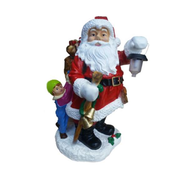 Weihnachtsmann Figur Statue Deko Figuren Deko Nikolaus Skulptur 75cm