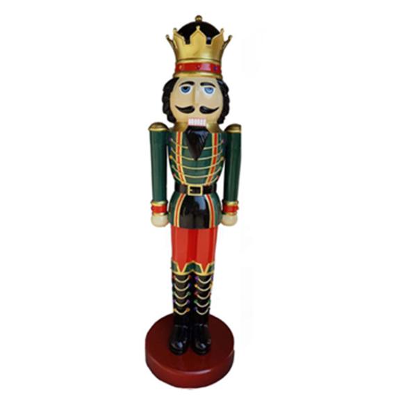 Nussknacker 200cm Soldat Statue Weihnachten Skulpturen Statuen