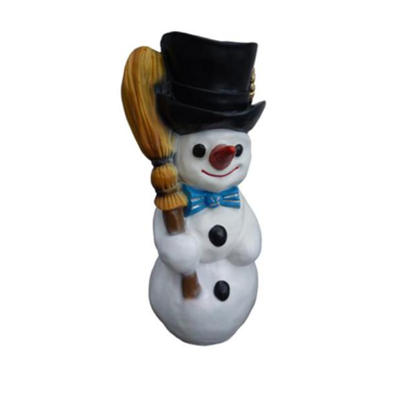 Schneemann Figur Statue Deko Figuren Deko 43cm Winter Neu Statuen