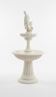 Zierbrunnen Springbrunnen Skulptur 197cm Brunnen Deko Garten Fontaine