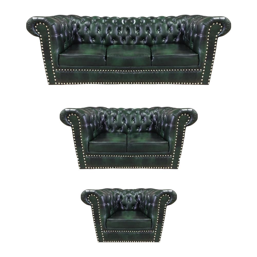 Sofagarnitur 3tlg Wohnzimmer 3+2+1 Modern Design Sessel Chesterfield