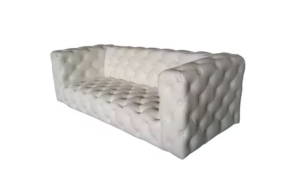 Chesterfield Sofa Polster Couch Ledersofa Designer Lounge Sofas Neu