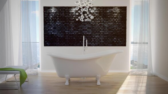 Freistehende Design Badewanne Modern Bad Wanne