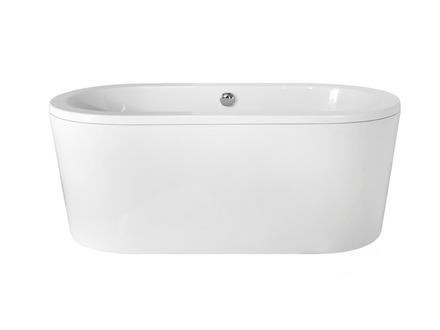 Luxus Badewanne Rechteckige Freistehende Wanne Badezimmer Wannen Acryl Weiß Oval