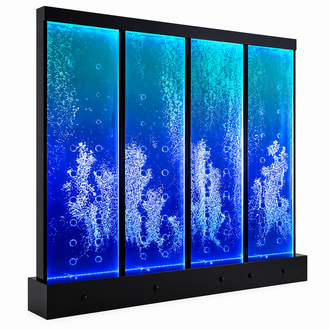 Moderne Trennwand Wasser Wände LED Wasserwand Beleuchtete Wand