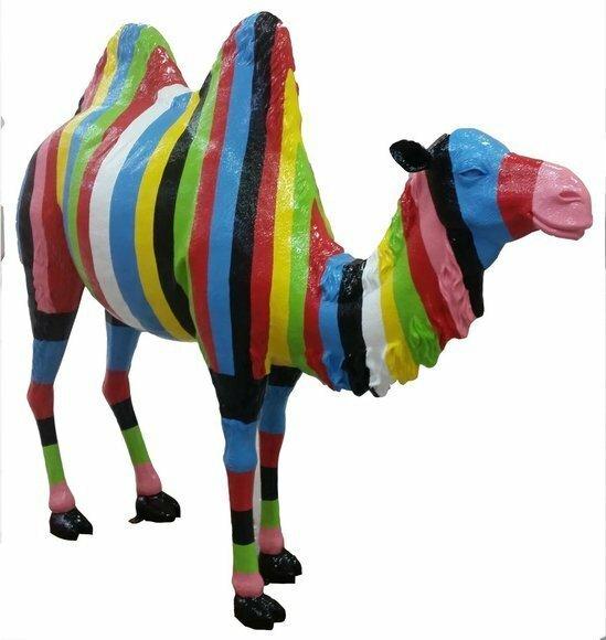 Abstrakte Deko Figur Statue Skulptur 210cm Figuren Statuen Skulpturen